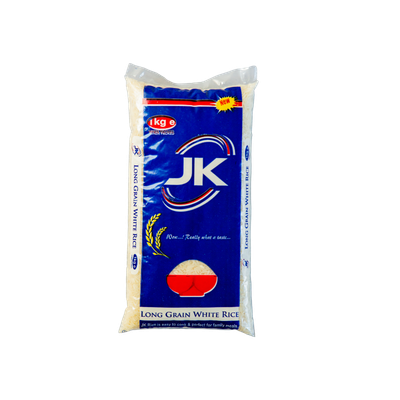 JK Long Grain White Rice 1kg Zambia